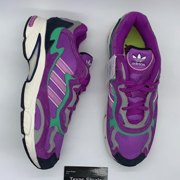 NEW Adidas Temper Run Purple Green